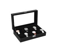 Stilvolle Uhrenbox für 12 Uhren