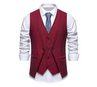 Stilvolle Weste für formelle Kleidung. Doppellagige, modische Oberbekleidung für stilvolle Kleidung für legere und besondere Anlässe.