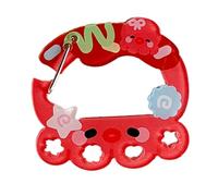 Stilvoller Acryl-Karabiner-Schlüsselanhänger für Backpags und Outdoor-Aktivitäten, dekorativer funktionaler Clip für Studenten, bunter Karabiner-Anhänger, Camping
