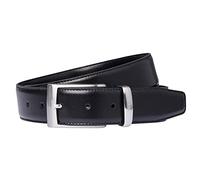 Stilvoller Herrengürtel von Aigner, schwarz 100 cm