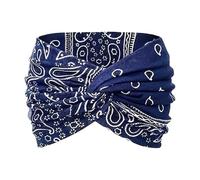 Stirnbänder für Damen, Boho-Stil, stilvolles, elastisches Haarband - Stilvolle, atmungsaktive Kopfbedeckung für Frauen, Hochzeit, Damen, Mädchen, Musik, Festival, Yoga, Freizeitkleidung