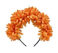 Stirnbänder mit weichem Stoff, Blumen Kopfbedeckung, Mädchen Blumen Haarbänder, Haarschmuck für Hochzeit, Party, Cosplay, Kopfbedeckungen
