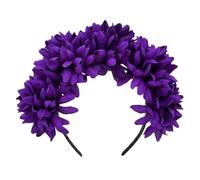 Stirnbänder mit weichem Stoff, Blumen Kopfbedeckung, Mädchen Blumen Haarbänder, Haarschmuck für Hochzeit, Party, Cosplay, Kopfbedeckungen