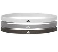 Stirnband Adidas Hairband 3P - black/white/grey - Mehrfarbig