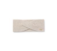 Stirnband BOSS "Livia Headband", Damen, beige (open weiß 116), Strick, Kaschmirmischung, unifarben, Mützen Stirnband, aus edlem Kaschmir-Mix (54324047-0) open weiß 116