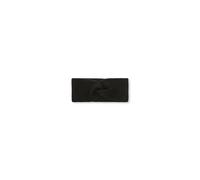 Stirnband CALVIN KLEIN "CK FINE RIB TWIST HEADBAND", Damen, schwarz, Strick, Viskosemischung, unifarben, Mützen Stirnband, aus weichem Strick (86733738-0)