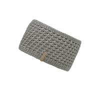 breites Winterstirnband mit Fleecefutter- Wollanteil - warmes Stirnband in grau für Damen - Chillouts Cleo Headband