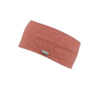 Stirnband CHILLOUTS "Farum Headband", Damen, rot (rot, grau), Baumwollmischung, gestreift, mehrfarbig, Mützen Stirnband, Dünn gestreiftes Baumwoll-Stirnband mit sanfter Oberfläche (54470054-0) rot, gr