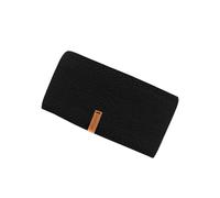 Stirnband CHILLOUTS "Neo Headband", Damen, schwarz, Feinstrick, Materialmix, unifarben, Mützen Stirnband, Breites Stirnband, Ohrenwärmer gefüttert (50184927-0) schwarz