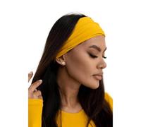 Stirnband Damen Haarband Haarreifen Gelb 1 stück (1er Pack)