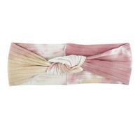 Stirnband Damen Lässige, bunte, gerippte Batik-Stirnbänder for Frauen, weiche, elastische Knoten-Haarbänder aus Baumwolle, Kopfwickel for Damen(Color 06)