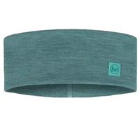 Buff Merino Wide Headband Stirnband, solid pool
