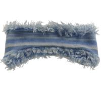 Stirnband mit Fransen! hellblau, 51