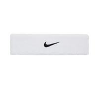 Nike Stirnband Swoosh Classic – Baumwollmix, Unisex, Weiß, Einheitsgröße