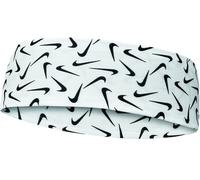 Stirnband Nike Dri-Fit Fury Headband 3.0 Printed - Weiß