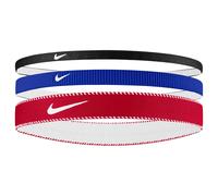 Nike Stirnbänder Flex Classic – 3er-Pack – Game Royal/University Red/White – One Size