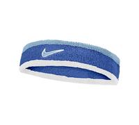 Frottee Stirnband Nike Swoosh - white/blue/light blue - Blau