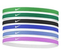 Stirnband Nike Tipped Swoosh Sport Headbands 6PK 2.0 - Mehrfarbig