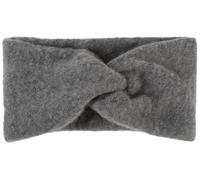 Stirnband STYLEBREAKER "Weiches Feinstrick Stirnband mit Twist Knoten", Damen, grau, Obermaterial: 100% Polyacryl PAN., Modisch, Mützen Stirnband (10832230-0) grau
