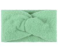 Stirnband STYLEBREAKER "Weiches Feinstrick Stirnband mit Twist Knoten", Damen, grün (mint), Obermaterial: 100% Polyacryl PAN., Modisch, Mützen Stirnband (40989122-0) mint
