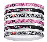Stirnband Under Armour Mini Girls Graphic HB 6P - Rosa, Schwarz