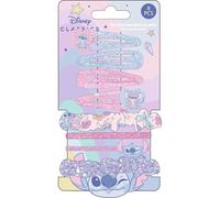 Stitch Disney Beauty-Set, Haarklammern, Strumpfbänder und Haargummis in Pastelltönen, klassisches Disney-Haar-Accessoire-Set für Kinder