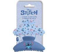 Stitch Disney große Haarklammern, 2 Stück, für Kinder mit tropischem Stitch und Angel-Design, ideal für Mädchen mit langen Haaren