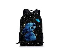 Stitch Kinder-Schulrucksack, Tasche mit 3D-Cartoon-Druck, Reisetasche für Teenager, für Jungen und Mädchen