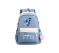 Stitch Kinderrucksack Blau - 42x30x23cm Blau