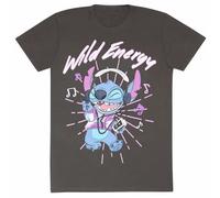 Stitch Kurzarm-T-Shirt Wild Energy Graphit Unisex
