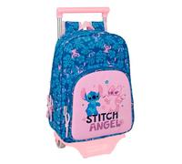 Safta Stitch Lio 10l Wheeled Backpack Blau Kinder
