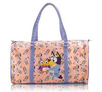 Stitch, Minnie, Mickey, Pooh, Harry Potter oder Jack Skellington 40,6 cm Leder-Mini-Reisetasche, Duffle-Tasche, Übernachtungstasche, Wochenendtasche für Damen, Herren, Erwachsene, Blau - Blau, 15"