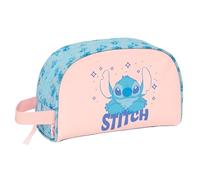 STITCH OHANA - Kleine Schultasche für Kinder mit Griff, Kinderkosmetiktasche, anpassbar an den Wagen, ideal für Kinder von 5 bis 14 Jahren, bequem und vielseitig, Qualität und Widerstandsfähigkeit, 28