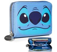 Stitch - Portmonee, Portemonnaie, Geldbörse, Geldbeutel Damen Disney - Ladies Wallet - Disney Lilo und Stitch Sachen, Anime Geschenk Idee für Erwachsene Damen