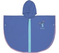 CERDÁ LIFE'S LITTLE MOMENTS Unisex Kids Stitch Regenponcho für Kinder Waterproof, Blau, 3-4 Jahre