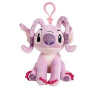 Stitch Schlüsselanhänger - Angel, Lilo & Stitch Plüsch Taschenanhänger Kuscheltier, Stofftier Rucksack Anhänger