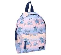 STITCH Simply Kind Rucksack von Disney Lilo and Stitch - Rucksack für Jungen | Schule | Freizeit - Farbe Navy - Größe 31x22x9 cm, Marine, One Size, marineblau, Einheitsgröße