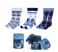 Stitch Socken Damen Jugendliche Strümpfe, Lilo und Stitch | Disney 6er oder 3er Pack socken, Geschenke, bequem, Socken Damen 39-42