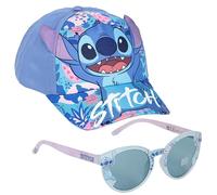 Cartelyn Stitch Sonnenhut Kinder, mütze Sommer, Cap, Kappe, Hut, Cappy - UV Schutz 100%, Lilo und Stitch Geschenke für Mädchen & Jungen | Basecap, Sonnenbrille, Geschenk ab 3 Jahre