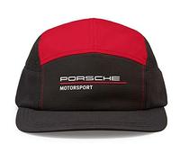 Schwarz-Rote Porsche Motorsport Logo Cap