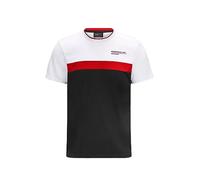 Stitched Porsche Motorsport Herren FW Colour Block Tee (Small)
