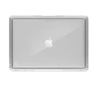 STM Bags Dux Case Schutzhülle für Apple MacBook Pro 13,3" (2019-2020) - transparent [Transparente Rückseite I Gummifüße I Präzise Aussparungen für die Anschlüsse]