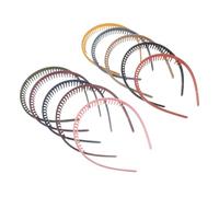 STOBAZA 10stücke Stirnband Mit Zacken Aus Kunststoff Rutschfest Für Damen Dekorativ Und Praktisch Für Verschiedene Anlässe