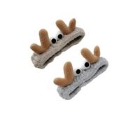 STOBAZA 2 Stück Elastische Antler Haarbänder Damen Make up Stirnbänder Gesichtsreinigung Kopfwickel Charmantes Design für Yoga Sport und Alltag Geeignet Zufällige Farbe Zufällige Farbe
