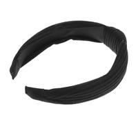 STOBAZA Breites Spitzen haarband Damen Haarreif Elegant Vintage Stirnband Schwarz für Frauen Mädchen Modischer Haarschmuck Vielseitig Kombinierbar Langlebig und Einzigartig Gestaltet