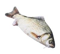 STOBAZA Kreatives Fischförmiges Federmäppchen Realistisches Fake Fisch Design aus Polyester mit Multifunktionaler Stifteaufbewahrungstasche für Schule und Büro