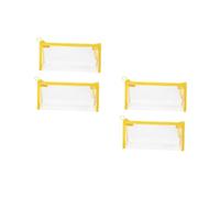 STOBOK 2 Sätze Schreibwarenetui Kosmetiktasche Transparente Make Up Tasche Reise Transparente Kulturtasche Make Up Taschen Make Up Reisetasche Organizer Große Kapazität 2 Stück * 2