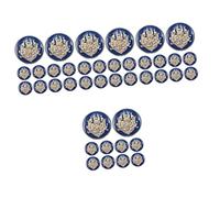 STOBOK 4 Sets Kleidungsknöpfe Aus Legierung Im Vintage-stil 100 Stück Für Anzug Hemd Pullover 10 Stück * 4