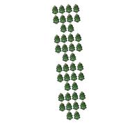 STOBOK 40stücke Weihnachtsbaum Patches Mit Pailletten Bestickte Aufnäher Zum Aufbügeln Für Kleidung Jeans Hüte Und Pullover Kreative -dekoration Grün