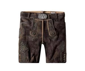 Stockerpoint Bertl Herren Trachtenlederhose, Braun Gespeckt, 60